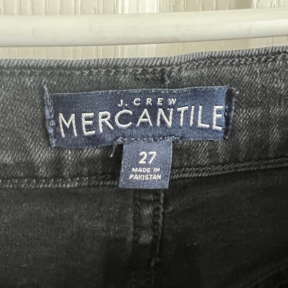 J Crew black denim shorts sz 27 - Picture 2 of 3